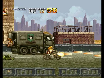 Metal Slug 4 (USA) screen shot game playing